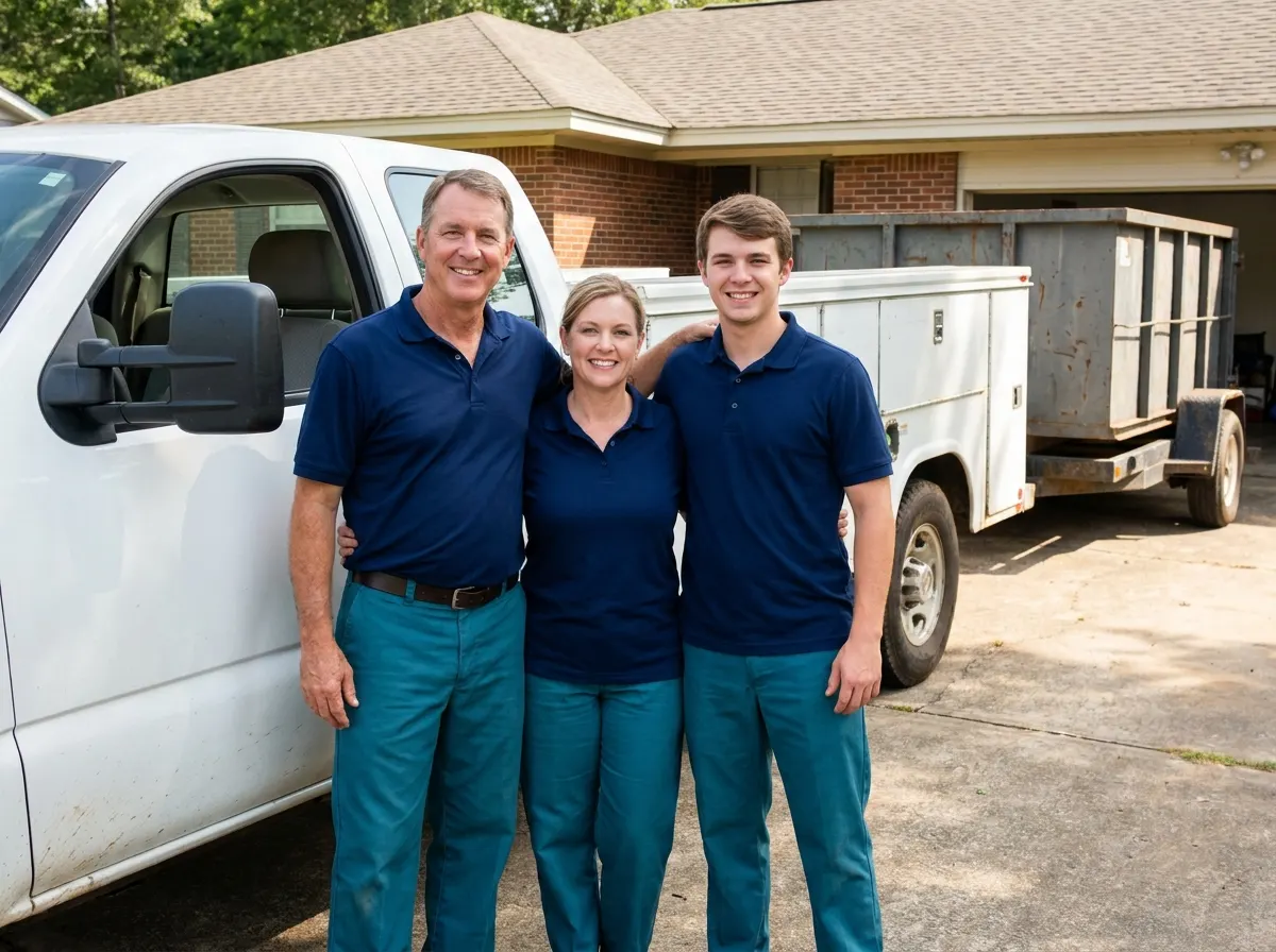 Roll Off Dumpster Rentals North Charleston dumpster rental service team in Tuscaloosa, AL